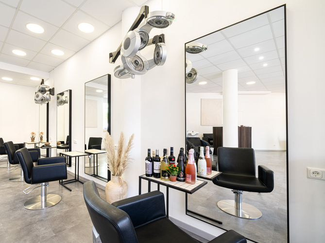 Salon Innenansicht