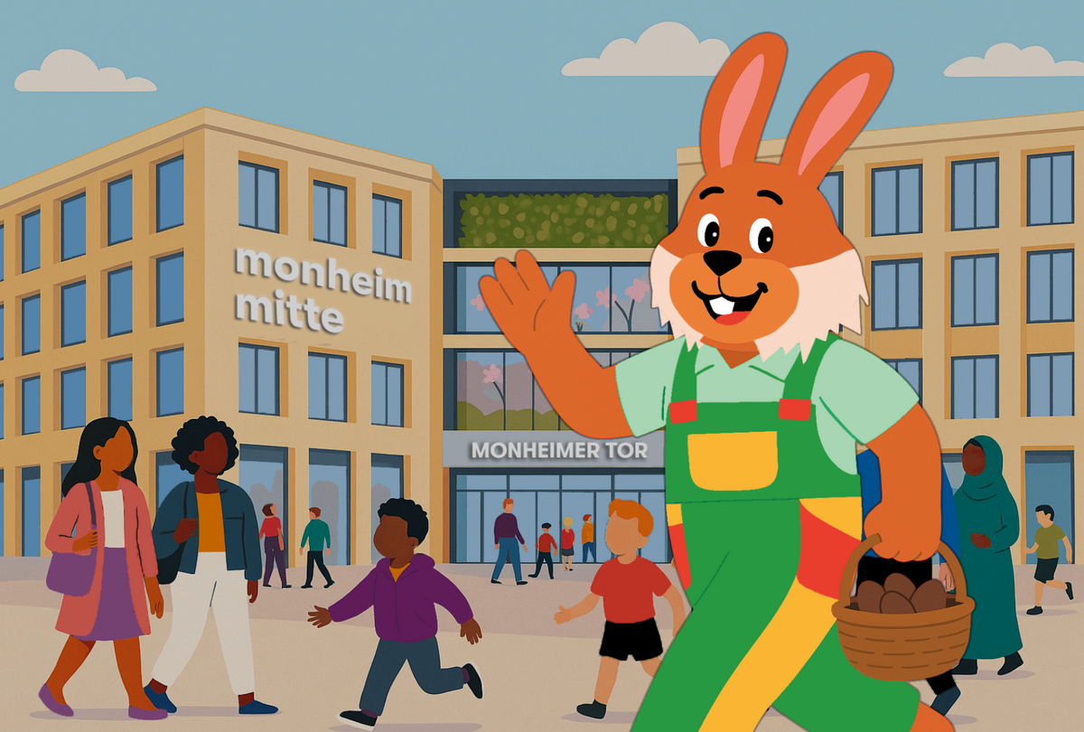 Besuch vom Osterhasen